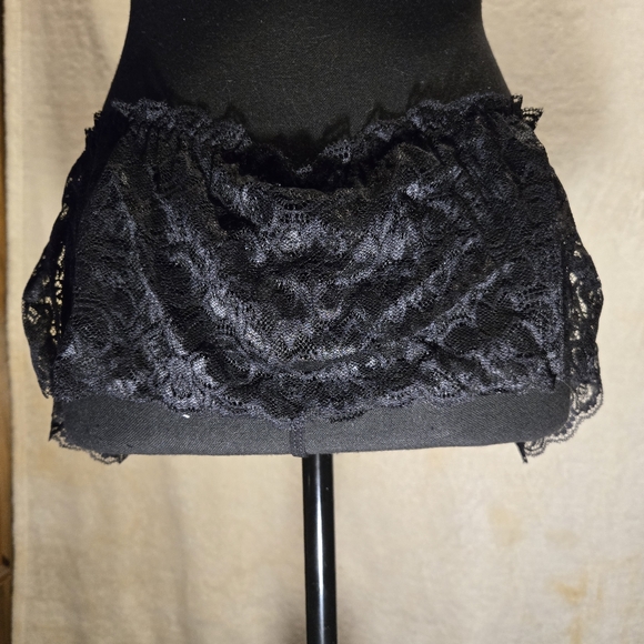 2/$15 - SHOWGIRL/RENE ROFE. RED SEQUIND & BLACK LACE PANTIES - Picture 5 of 8